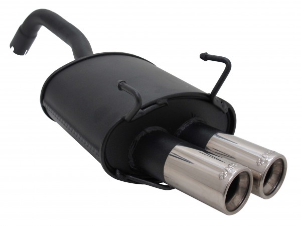 Novus Sportauspuff passend für Fiat Panda 2x76mm Edelstahl