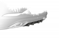 Heckansatz passend für VW Polo 6 2G (Typ AW) R-Line ab 2021 Heckansatz passend für VW Polo 6 2G (Typ AW) R-Line ab 2021