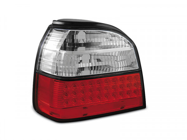LED Rücklichter rot weiß passend für VW Golf 3 09.91-08.97