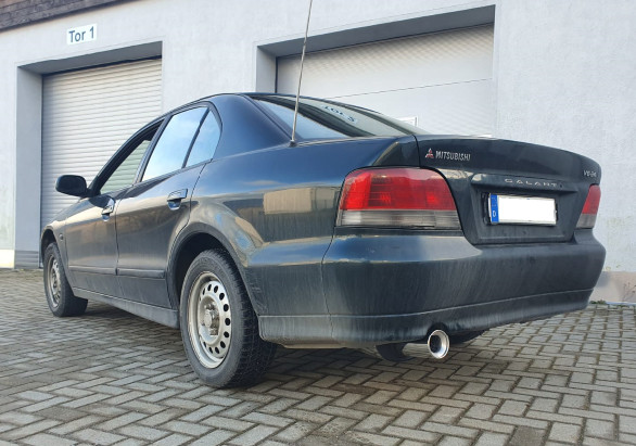 FOX Endschalldämpfer passend für Mitsubishi Galant EA Limousine - 1x100 Typ 13