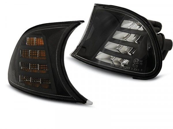 Blinker schwarz LED passend für BMW E46 04.99-08.01 C / c