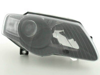 Scheinwerfer rechts Schwarz passend für VW Passat (3C) ab 2005 Scheinwerfer rechts Schwarz passend für VW Passat (3C) ab 2005