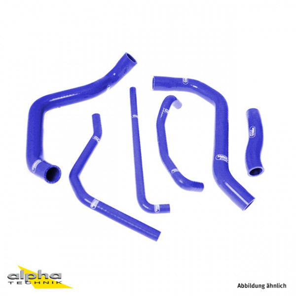 SAMCO SPORT Siliconschlauch Kit OEM Design blau für Suzuki RMZ250 Modelljahr 2011-2012