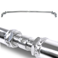 Aluminium Domstrebe verstellbar passend für BMW 3er Diesel E90, E91, E92, E93 Aluminium Domstrebe verstellbar passend für BMW 3er Diesel E90, E91, E92, E93