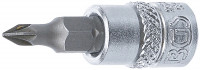 BGS Bit-Einsatz PZ0 | Antrieb Innenvierkant 6,3 mm (1/4 Zoll) BGS Bit-Einsatz PZ0 | Antrieb Innenvierkant 6,3 mm (1/4 Zoll)