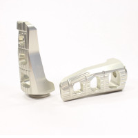 GILLES Fußrasten-Kit Touring RGK2 silber GILLES Fußrasten-Kit Touring RGK2 silber