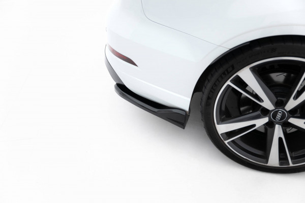 Heck Ansatz Flaps Diffusor V.5 passend für Audi RS3 Limousine 8V Facelift