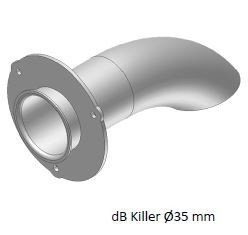 MIVV DB-Killer passend für MIVV Universal Schalldämpfer GHIBLI 55mm