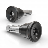 SHIN YO Circula-S Lenkergewichte schwarz Aluminium passend für 7/8, 1 Zoll und X-Bar Lenker SHIN YO Circula-S Lenkergewichte schwarz Aluminium passend für 7/8, 1 Zoll und X-Bar Lenker