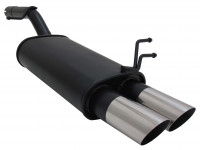 Novus Sportauspuff passend für Ford Fiesta MK6 2x76mm MS-Design Novus Sportauspuff passend für Ford Fiesta MK6 2x76mm MS-Design