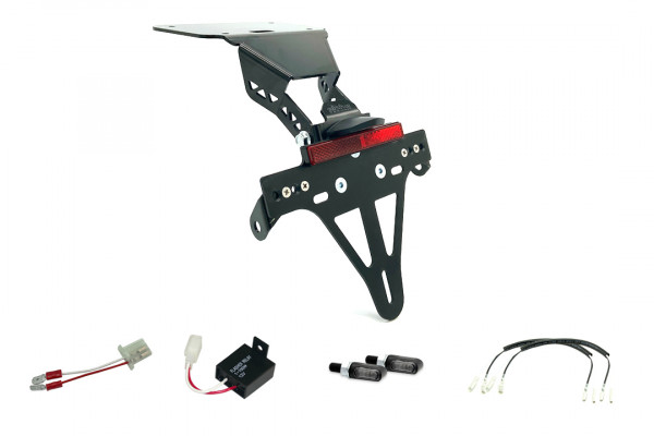 Kennzeichenhalter-Blinker-Kit MLED passend für Yamaha YZF-R3 / MT03 2016-2019 (Hinten)