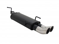 Novus Sportauspuff passend für Opel Vectra B 2x76mm DTM Novus Sportauspuff passend für Opel Vectra B 2x76mm DTM