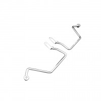 HIGHWAY HAWK Packtaschenhalter Kit passend für Suzuki LS 650 Savage chrom HIGHWAY HAWK Packtaschenhalter Kit passend für Suzuki LS 650 Savage chrom