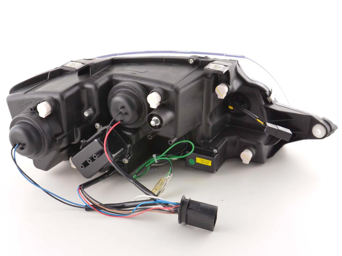 Scheinwerfer Set Daylight LED TFLOptik Audi TT Typ 8N Bj. 9905 chrom Scheinwerfer