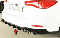 Rieger Heckeinsatz glanz schwarz passend für Ford Focus 4 (DEH) 5-türig Turnier ab 04/2022 Rieger Heckeinsatz glanz schwarz passend für Ford Focus 4 (DEH) 5-türig Turnier ab 04/2022