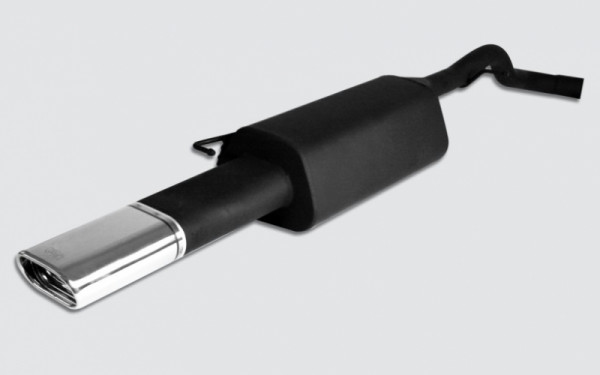 Ulter Sportauspuff passend für Skoda Octavia 1996-2004 2 Endrohre rund Ø80