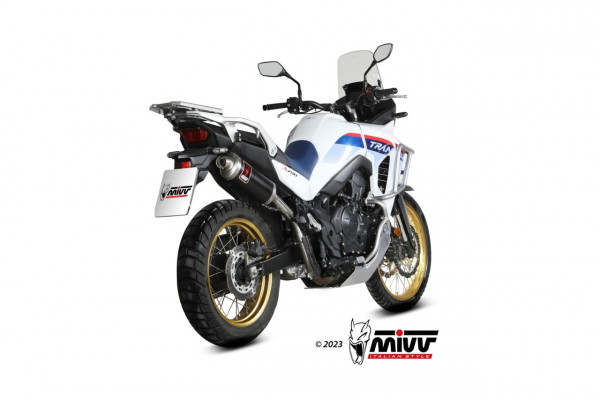 MIVV DAKAR Edelstahl Schwarz HONDA XL750 TRANSALP 23-