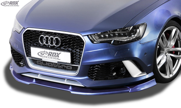 RDX Frontspoiler VARIO-X für AUDI RS6 4G C7 Frontlippe Front Ansatz Vorne Spoilerlippe