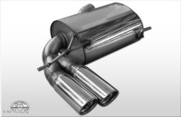 FOX Endschalldämpfer passend für Audi A3 8P quattro 3-Türer Ø70mm - 2x90 Typ 17 FOX Endschalldämpfer passend für Audi A3 8P quattro 3-Türer Ø70mm - 2x90 Typ 17