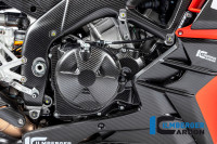 Ilmberger Carbon Kupplungsdeckelabdeckung matt passend für Aprilia RSV4 / Tuono V4 ab 2021 Ilmberger Carbon Kupplungsdeckelabdeckung matt passend für Aprilia RSV4 / Tuono V4 ab 2021