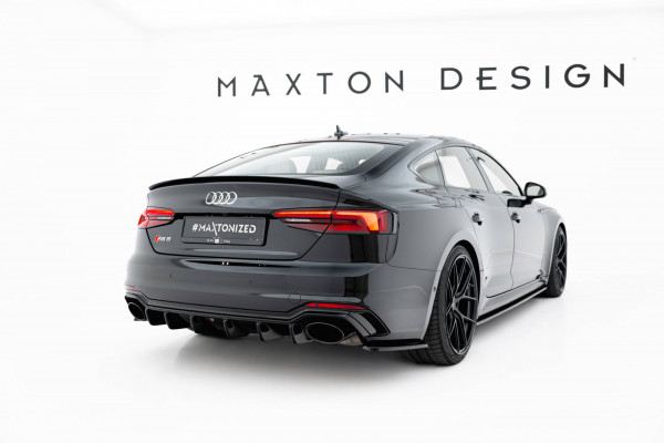 Heck Ansatz Flaps Diffusor passend für Audi RS5 Coupe / Sportback F5