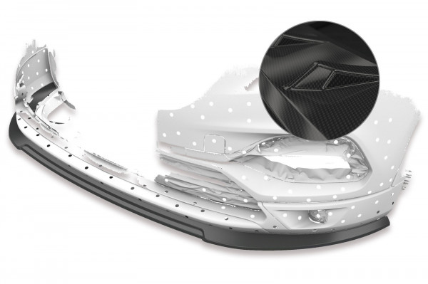 Cup-Spoilerlippe passend für Opel Grandland X mit ABE