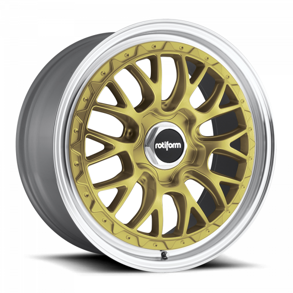 Rotiform LSR plate Front - Gold