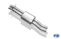 FOX Mittelschalldämpfer passend für BMW X3 E83 FOX Mittelschalldämpfer passend für BMW X3 E83