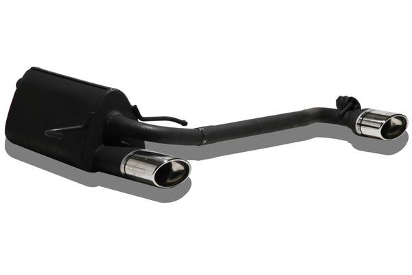 Ulter Sportauspuff passend für Opel Astra H HATCHBACK 2004-2009 Duplex Endrohre oval 120×80