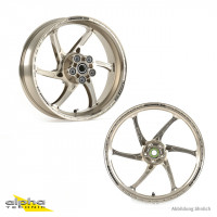 OZ Gass RS-A Aluminium Felgensatz passend für Kawasaki ZX6R Ninja 2007-2021 OZ Gass RS-A Aluminium Felgensatz passend für Kawasaki ZX6R Ninja 2007-2021