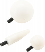 Kunststoff-Ersatzköpfe passend für Ausbeueleisen M5 x 0,8 mm | 3-tlg. Kunststoff-Ersatzköpfe passend für Ausbeueleisen M5 x 0,8 mm | 3-tlg.
