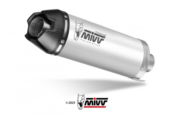 MIVV AK-1 Titan Komplettanlage passend für Yamaha MT-09 / MT-09 SP / FZ-09 (24-25)