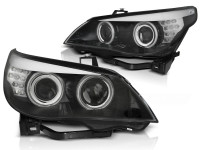 Tuning-Tec Xenon D2S Scheinwerfer CCFL Angel Eyes schwarz LED Blinker passend für BMW E60/E61 Tuning-Tec Xenon D2S Scheinwerfer CCFL Angel Eyes schwarz LED Blinker passend für BMW E60/E61