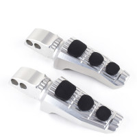 Gilles Austauschfußrasten-Kit Touring Sozius silber passend für Honda CBR1000RR CBR650R Gilles Austauschfußrasten-Kit Touring Sozius silber passend für Honda CBR1000RR CBR650R