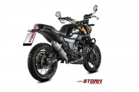 STORM by MIVV GP Edelstahl Auspuff passend für Zontes ZT 125 GK 21–23 STORM by MIVV GP Edelstahl Auspuff passend für Zontes ZT 125 GK 21–23