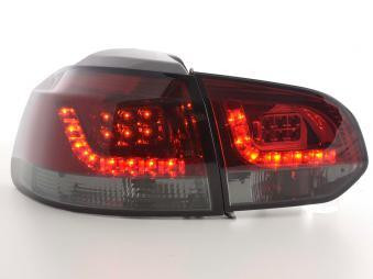 LED Rückleuchten Set VW Golf 6 Typ 1K 2008-2012 rot/schwarz