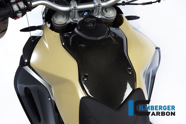 Ilmberger Carbon Tankmittelteil / Airboxabdeckung passend für BMW F700GS & F800GS