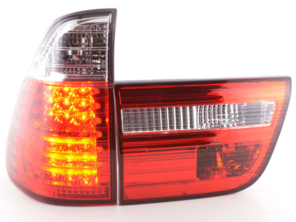 LED Rückleuchten Set BMW X5 Typ E53 98-02 klar/rot