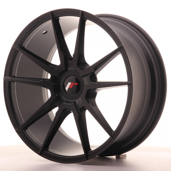 JR Wheels JR21 18x8,5 ET20-40 Blank Matt Black Alufelge