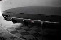 Diffusor Heck Ansatz Für Maserati Quattroporte Mk6 Schwarz Hochglanz