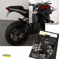 alpha Technik Kennzeichenhalter passend für Kawasaki ZX10R Typ ZXT00E ZXT00F Modelljahr 2008-2010 alpha Technik Kennzeichenhalter passend für Kawasaki ZX10R Typ ZXT00E ZXT00F Modelljahr 2008-2010