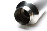 TA Technix Edelstahl Sportendschalldämpfer universal 115 / 65mm rund / scharf TA Technix Edelstahl Sportendschalldämpfer universal 115 / 65mm rund / scharf