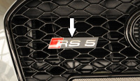 RS5-Logo passend für Audi A5 S5 (B8/B81) Sportback ab Facelift RS5-Logo passend für Audi A5 S5 (B8/B81) Sportback ab Facelift