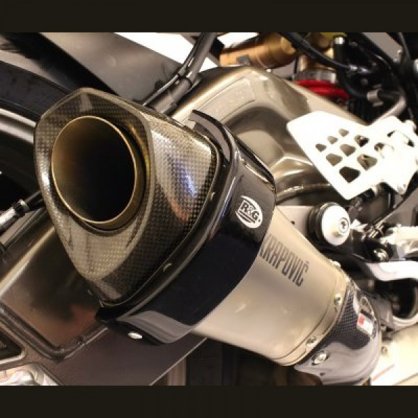 R&G Racing Akrapovic Auspuff Protektor BMW S 1000 RR