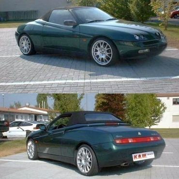 K.A.W. PlusKit Sportfahrwerk passend für Alfa Romeo Spider Cabrio 916 (06/1995–04/2005)