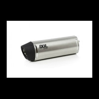 IXIL Hexoval Endtopf Edelstahl mit schwarzer Endkappe passend für Suzuki SV 650 / S (1999-2002) IXIL Hexoval Endtopf Edelstahl mit schwarzer Endkappe passend für Suzuki SV 650 / S (1999-2002)