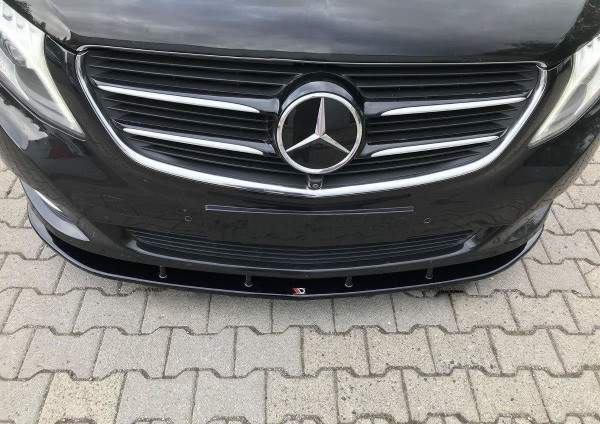 Front Ansatz Für V.2 Mercedes V-Klasse W447 Schwarz Hochglanz