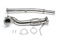 TA Technix Edelstahl-Downpipe passend für Audi A3/S3, TT Quattro, Seat Leon Cupra R 1.8T Motoren TA Technix Edelstahl-Downpipe passend für Audi A3/S3, TT Quattro, Seat Leon Cupra R 1.8T Motoren