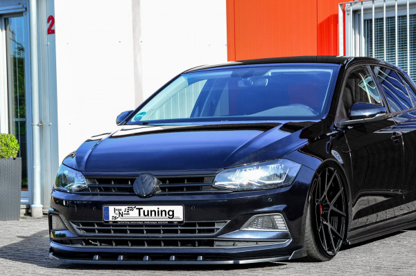 Spoilerschwert Cuplippe V2 mit Wings für VW Polo 6 2G