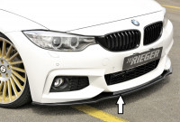 Rieger Spoilerschwert glanz schwarz für BMW 4er F32 (3C) Coupé (3-tür.) 11.12-06.15 (bis Facelift)